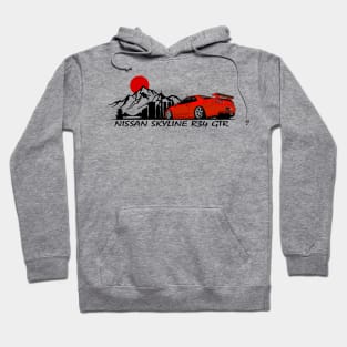 Nissan Skyline GTR R34, JDM Car Hoodie